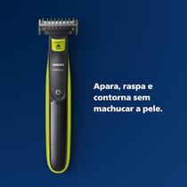 Aparador e raspador de barba Philips OneBlade