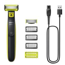 Aparador e Raspador Para Rosto e Corpo Walita OneBlade Uso Molhado sem fio - QP2824/10