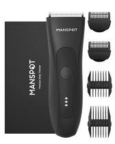 Aparador Elétrico de Cabelo para Virilha MANSPOT - Ideal para Homens