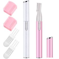 Aparador Elétrico de Sobrancelhas Chumia - 2 Lâminas de Precisão para Barbear Aparador Elétrico de Sobrancelhas Chumia - 2 Lâminas de Precisão para Barbear