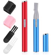 Aparador Elétrico de Sobrancelhas Chumia - 2 Peças com Pente e Escova Aparador Elétrico de Sobrancelhas Chumia - 2 Peças com Pente e Escova
