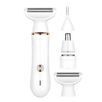 Aparador Elétrico Feminino 4 em 1 Alta Precisão Sem Irritação