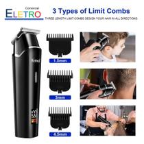 Aparador eletrico multiuso Cortar Cabelo Acabamento e Corpo KM1113 Aparador eletrico multiuso Cortar Cabelo Acabamento e Corpo KM1113