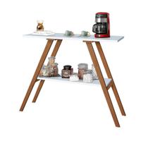 Aparador Escritório Cantinho Do Café Estreito Modelo Retrô Simples Luxo