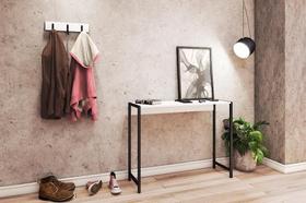 Aparador Estante Estilo Industrial Metalão E Mdf 94cm Branco