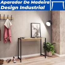 Aparador Estilo Industrial Mdf Com Pés Em Metalon 72x94 cm