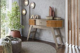 Aparador Estoril 2P1G Fendi.Naturale Madetec