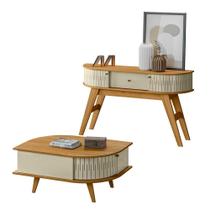 Aparador Estoril e Mesa de Centro Indianápolis - Madetec Aparador Estoril e Mesa de Centro Indianápolis - Madetec