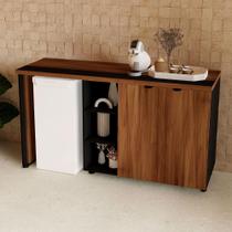 Aparador Frigobar Embutir Esquerdo Armário 2 Portas F5 Office