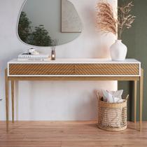 Aparador Hall De Entrada Brisa 160cm C/ Gavetas Moderno Merk