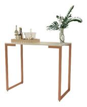 Aparador Industrial 90X45X76 Pés Cobre