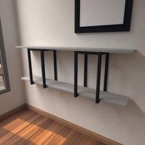 Aparador industrial cinza moderno cantinho café escritorio simples sala estar quarto