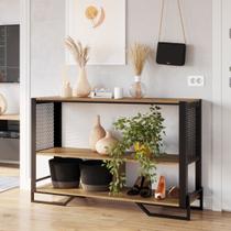 Aparador Industrial com Estrutura e Tela Metálica