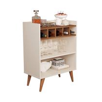 Aparador Intense Cantinho Café Sala Retrô OffWhite Freijó Aparador Intense Cantinho Café Sala Retrô OffWhite Freijó