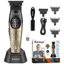 Aparador Masculino Kemei 1365 Compacto Design Premium Corte Preciso Presente