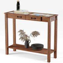 Aparador Mesa Gourmet Para Churrasqueira Madeira Maciça Imbuia - Lyam Decor Aparador Mesa Gourmet Para Churrasqueira Madeira Maciça Imbuia - Lyam Decor