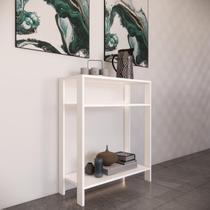 Aparador mesinha de apoio Buffet Cantinho do Café para sala, escritório, quarto em mdf branco Aparador mesinha de apoio Buffet Cantinho do Café para sala, escritório, quarto em mdf branco