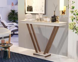 Aparador Moderno Supreme para Sala Invertido Off/White