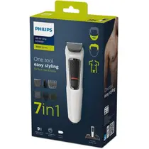 Aparador Multifuncional Serie 3000 MG3721/77 Bivolt Branco Philips - barba, cabelo e corpo