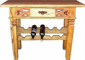 Aparador Nápoles Com Adega Em Madeira De Demolição - Cód 336