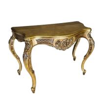 Aparador Nicole de Barros torneado em Madeira Maciça e Folheado a Ouro