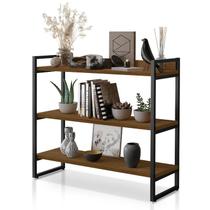 Aparador Organizador Multiuso Industrial Com 3 Prateleiras Para Sala Estar Cozinha Aparador Organizador Multiuso Industrial Com 3 Prateleiras Para Sala Estar Cozinha