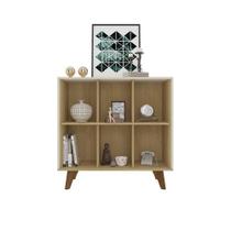 Aparador Organizador Panama Cinamomo/Off White - RV Móveis Aparador Organizador Panama Cinamomo/Off White - RV Móveis