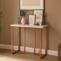 Aparador Para Hall de Entrada Estilo Industrial Pé de Ferro Mali 76cm Luxuoso Aparador Para Hall de Entrada Estilo Industrial Pé de Ferro Mali 76cm Luxuoso