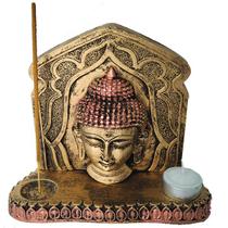 Aparador Para Incenso e Vela Face Buda 10571 Aparador Para Incenso e Vela Face Buda 10571