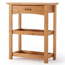 Aparador para Sala 100% Madeira Rústica 72 cm Bella