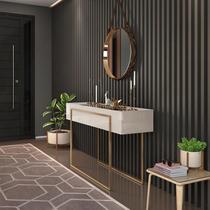 Aparador para Sala Ambiente Pilar Bali DJ Móveis Aparador para Sala Ambiente Pilar Bali DJ Móveis