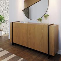 Aparador Para Sala Buffet Ambiente Copacabana Freijó Preto Acetinado Colibri Aparador Para Sala Buffet Ambiente Copacabana Freijó Preto Acetinado Colibri