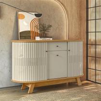 Aparador Para Sala Buffet Monza Cumaru Opala - Madetec