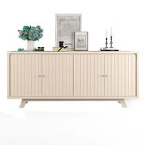 Aparador Para Sala Buffet Salle Off White Dj Móveis