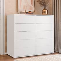 Aparador para Sala de Estar 10 Gavetas Melinda Aparador para Sala de Estar 10 Gavetas Melinda