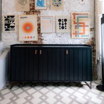 Aparador para Sala de Estar 85cm Trendy Preto Aparador para Sala de Estar 85cm Trendy Preto