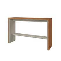 Aparador Para Sala de Estar Prime 1,36m 100% MDF COR:Naturalle/Off White