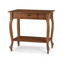 Aparador para Sala Pés Luis XV com Gaveta e Prateleira Imbuia Glazer