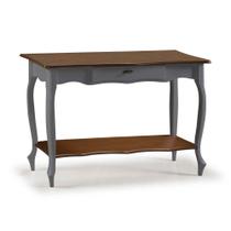 Aparador para Sala Pés Luiz XV com Gaveta e Prateleira 1019P Linz Móveis - Imbuia Glazer