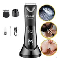 Aparador Pelos Corpo Unissex Barbeador Prova D'agua Sem Fio