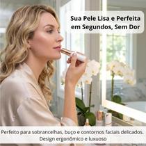 Aparador Pelos Faciais Feminino Buço Queixo Bivolt Prático Aparador Pelos Faciais Feminino Buço Queixo Bivolt Prático