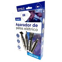 Aparador Pelos Nariz Orelha Barba Bigode Sobrancelha 4 Em1 - LUATEK