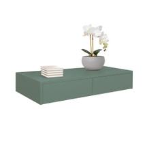 Aparador Penteadeira Console Suspenso Verde Laca Aparador Penteadeira Console Suspenso Verde Laca