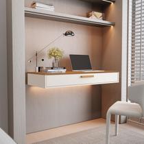 Aparador Penteadeira Suspenso Sala Quarto Escrivaninha ou Rack Sali Cor Off white / nature - Comprar Móveis em Casa