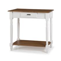 Aparador Pés Torneados B ranco com Imbúia