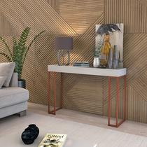 Aparador Planalto 120cm DMOB Com Tampo em MDF e Estrutura em Metal na Cor Cobre Aparador Planalto 120cm DMOB Com Tampo em MDF e Estrutura em Metal na Cor Cobre