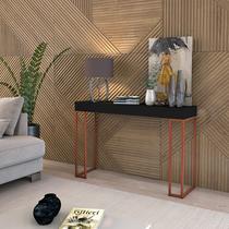 Aparador Planalto 120cm DMOB Com Tampo em MDF e Estrutura em Metal na Cor Cobre Aparador Planalto 120cm DMOB Com Tampo em MDF e Estrutura em Metal na Cor Cobre