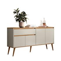 Aparador Ravi Buffet Moderno,160 cm, Pés Palito, Estilo Escandinavo Peternella