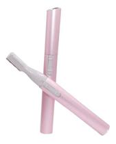 Aparador Removedor De Pelos Á Pilha Rosa Portátil