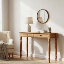 Aparador Rústico 100% Madeira Maciça com 2 Gavetas para Decoração Sala ou Hall Linha Rubi Aparador Rústico 100% Madeira Maciça com 2 Gavetas para Decoração Sala ou Hall Linha Rubi